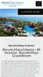 Mobile Screenshot of mayacolonialbeach.com